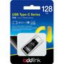 USB флеш накопитель AddLink 128GB T65 Black USB 3.1/Type-C (ad128GBT65G3) - 2