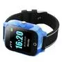 Смарт-часы GoGPS T01 телефон-часы, Термометр Blue (T01BL) - 1