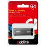 USB флеш накопитель AddLink 64GB U65 Gray USB 3.1 (ad64GBU65G3) - 3