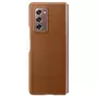 Чехол для моб. телефона Samsung Z Fold 2/EF-VF916LAEGRU - Leather Cover (Brown) (EF-VF916LAEGRU) - 1