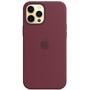 Чехол для моб. телефона Apple iPhone 12 Pro Max Silicone Case with MagSafe - Plum (MHLA3ZM/A) - 1