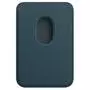 Чехол для моб. телефона Apple iPhone Leather Wallet with MagSafe - Baltic Blue (MHLQ3ZE/A) - 1