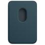 Чехол для моб. телефона Apple iPhone Leather Wallet with MagSafe - Baltic Blue (MHLQ3ZM/A) - 1