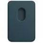 Чехол для моб. телефона Apple iPhone Leather Wallet with MagSafe - Baltic Blue (MHLQ3ZM/A) - 1