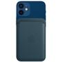 Чехол для моб. телефона Apple iPhone Leather Wallet with MagSafe - Baltic Blue (MHLQ3ZM/A) - 2