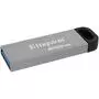 USB флеш накопитель Kingston 256GB DT Kyson Silver/Black USB 3.2 (DTKN/256GB) - 1