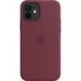 Чехол для моб. телефона Apple iPhone 12 | 12 Pro Silicone Case with MagSafe - Plum (MHL23ZE/A) - 3