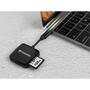 Считыватель флеш-карт Transcend USB 3.2 Gen 1 Type-C SD/microSD Black (TS-RDC3) - 4