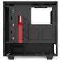 Корпус NZXT H510 Black/Red (CA-H510B-BR) - 1