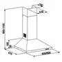 Вытяжка кухонная Eleyus KENT 700 50 BL - 9