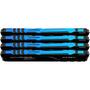 Модуль памяти для компьютера DDR4 128GB (4x32GB) 3600 MHz HyperX Fury RGB Kingston Fury (ex.HyperX) (HX436C18FB3AK4/128) - 2