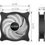 Кулер для корпуса PcСooler FX-120-3 - 5