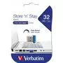 USB флеш накопитель Verbatim 32GB Store 'n' Stay NANO Blue USB 3.0 (98710) - 4