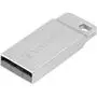 USB флеш накопитель Verbatim 64GB Metal Executive Silver USB 2.0 (98750) - 1