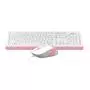 Комплект A4Tech F1010 Pink - 1