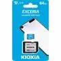 Карта памяти Kioxia 64GB microSDXC class 10 UHS-I Exceria (LMEX1L064GG2) - 1
