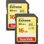Карта памяти SanDisk 2x16GB SDXC class 10 UHS-1 (SDSDXNE-016G-GNCI2) - 1