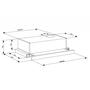 Вытяжка кухонная Eleyus BREEZE 470 50 BL - 3