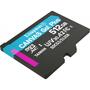 Карта памяти Kingston 512GB microSDXC class 10 UHS-I/U3 Canvas Go Plus (SDCG3/512GBSP) - 3