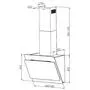 Вытяжка кухонная Interline BRAVO WH A/60/GL/K (BRAVOWHA/60/GL/K) - 10