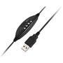 Наушники Gembird MHS-U-001 White USB (MHS-U-001-GW) - 3