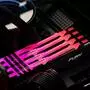 Модуль памяти для компьютера DDR4 64GB (4x16GB) 3600 MHz HyperX Fury Black Kingston Fury (ex.HyperX) (HX436C18FB4AK4/64) - 3