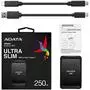 Накопитель SSD USB 3.2 250GB ADATA (ASC685-250GU32G2-CBK) - 4