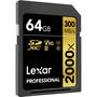 Карта памяти Lexar 64GB SDXC class 10 UHS-II 2000x Professional (LSD2000064G-BNNNG) - 1