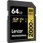 Карта памяти Lexar 64GB SDXC class 10 UHS-II 2000x Professional (LSD2000064G-BNNNG) - 1