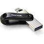 USB флеш накопитель SanDisk 64GB iXpand Go USB 3.0 /Lightning (SDIX60N-064G-GN6NN) - 4
