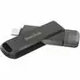 USB флеш накопитель SanDisk 64GB iXpand Drive Luxe Type-C /Lightning (SDIX70N-064G-GN6NN) - 3