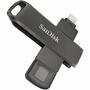 USB флеш накопитель SanDisk 64GB iXpand Drive Luxe Type-C /Lightning (SDIX70N-064G-GN6NN) - 4