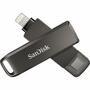 USB флеш накопитель SanDisk 128GB iXpand Drive Luxe Type-C /Lightning (SDIX70N-128G-GN6NE) - 2