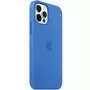 Чехол для моб. телефона Apple iPhone 12 Pro Max Silicone Case with MagSafe - Capri Blue, M (MK043ZM/A) - 3