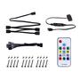 Кулер для корпуса ID-Cooling DF-12025-ARGB-TRIO-SNOW - 5