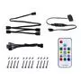 Кулер для корпуса ID-Cooling DF-12025-ARGB-TRIO-SNOW - 5