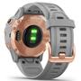 Смарт-часы Garmin fenix 6S Sapphire Rose Gold, Gray Band (010-02159-21) - 4