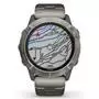 Смарт-часы Garmin fenix 6X Pro Solar, Titanium with vented titanium bracelet (010-02157-24) - 1