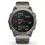 Смарт-часы Garmin fenix 6X Pro Solar, Titanium with vented titanium bracelet (010-02157-24) - 7