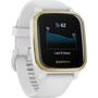 Смарт-часы Garmin Venu Sq, White/Light Gold (010-02427-11) - 2