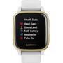 Смарт-часы Garmin Venu Sq, White/Light Gold (010-02427-11) - 8