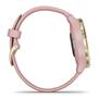 Смарт-часы Garmin vivomove 3S, Light Gold, Dust Rose, Silicone (010-02238-21) - 3