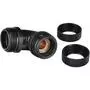Фитинг для СВО ThermalTake Pacific G1/4 PETG Tube 90-Degree Dual Compression 16mm OD - (CL-W099-CA00BL-A) - 1