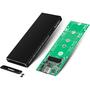 Карман внешний Maiwo M.2 SSD (NGFF) SATA USB3.1 GEN2 Type-C al. (K16NC black) - 2