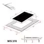 Варочная поверхность Weilor WIS 370 WHITE - 5