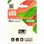 USB флеш накопитель Mibrand 4GB Hawk Black USB 2.0 (MI2.0/HA4M1B) - 1