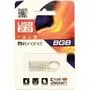 USB флеш накопитель Mibrand 8GB Irbis Silver USB 2.0 (MI2.0/IR8U3S) - 1