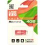 USB флеш накопитель Mibrand 4GB Сhameleon Red USB 2.0 (MI2.0/CH4U6R) - 1