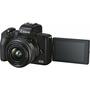 Цифровой фотоаппарат Canon EOS M50 Mk2 + 15-45 IS STM Kit Black + сумка SB130 + SD16GB (4728C058) - 5