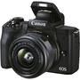 Цифровой фотоаппарат Canon EOS M50 Mk2 + 15-45 IS STM VLogger Kit Black (4728C050) - 5